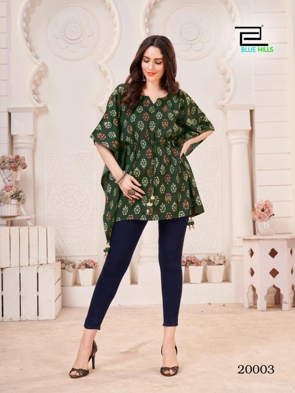 Blue Hills Kaftan VoL 22 Rayon Desginer Kurti Collection